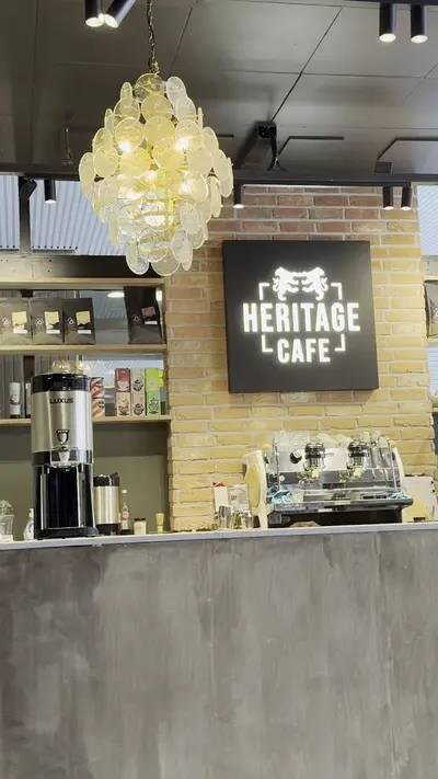 Heritage Cafe Helsinki kahvilatila