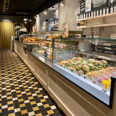 Interior of Fazer Café Runeberginkatu