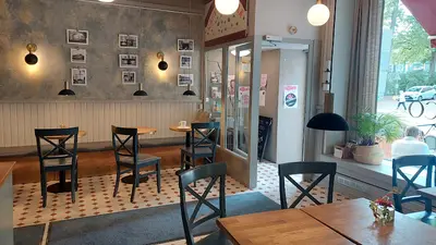 Cozy atmosphere at Kahvila Marocco