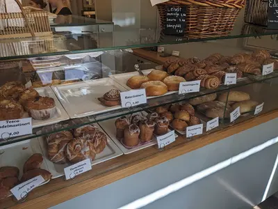 Traditional interior at Konditoria Hopia