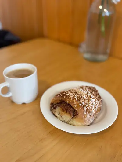 Butter croissant from Cafe Korvari