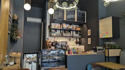 Cozy atmosphere at Omo omo cafe