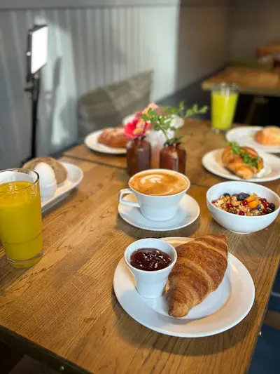 Food and drinks at Kahvila Marocco