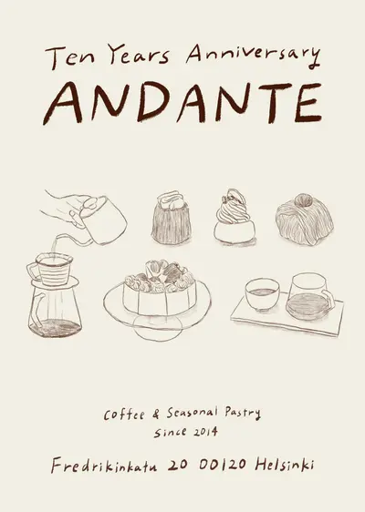 Andante Coffee kukkakauppa