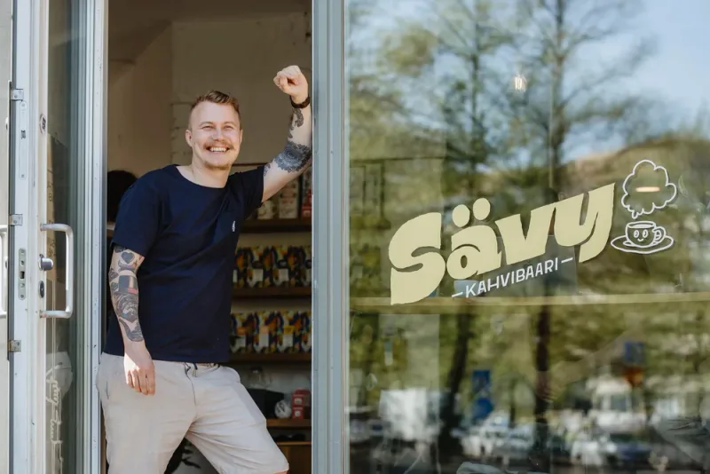 Kahvila Sävy, vuoden paras kahvila Kalliossa