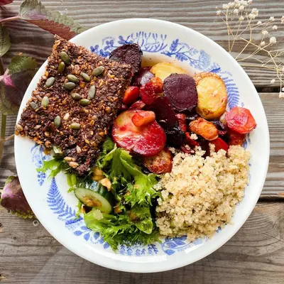 Café Metsäpaahtimo ruoka-annos